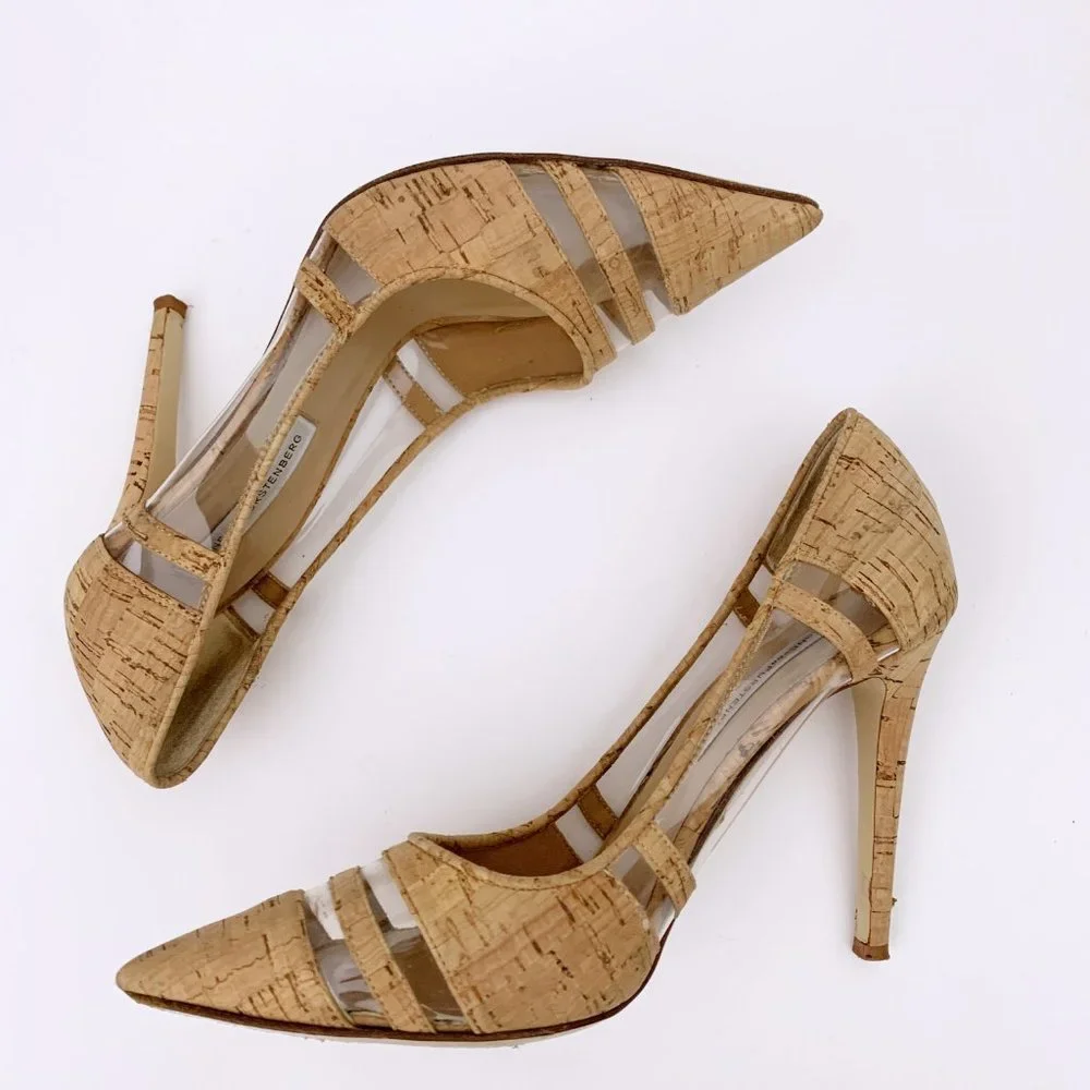 Diane von Furstenberg Becca Too Stiletto Shoes Pumps